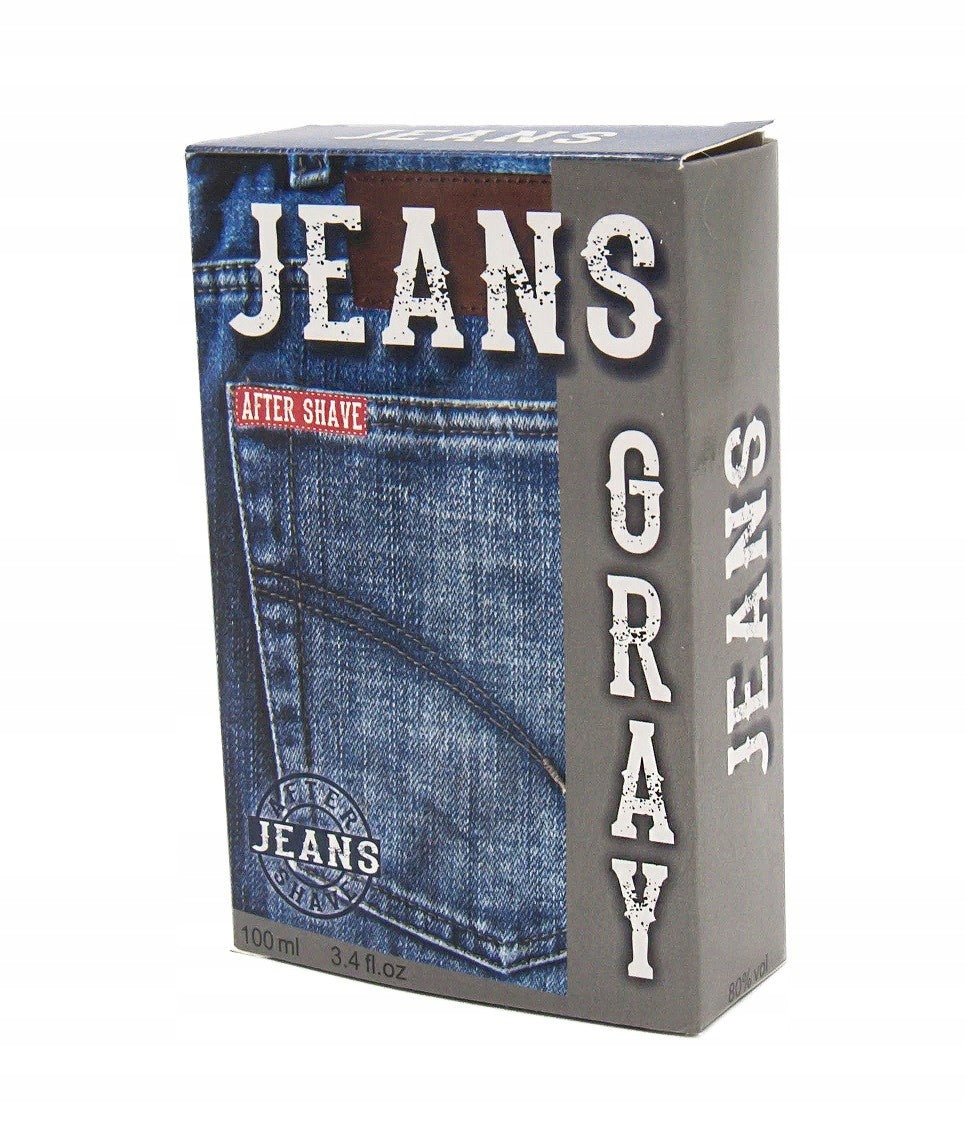 Water After Shaving Jeans Gray 100Ml.