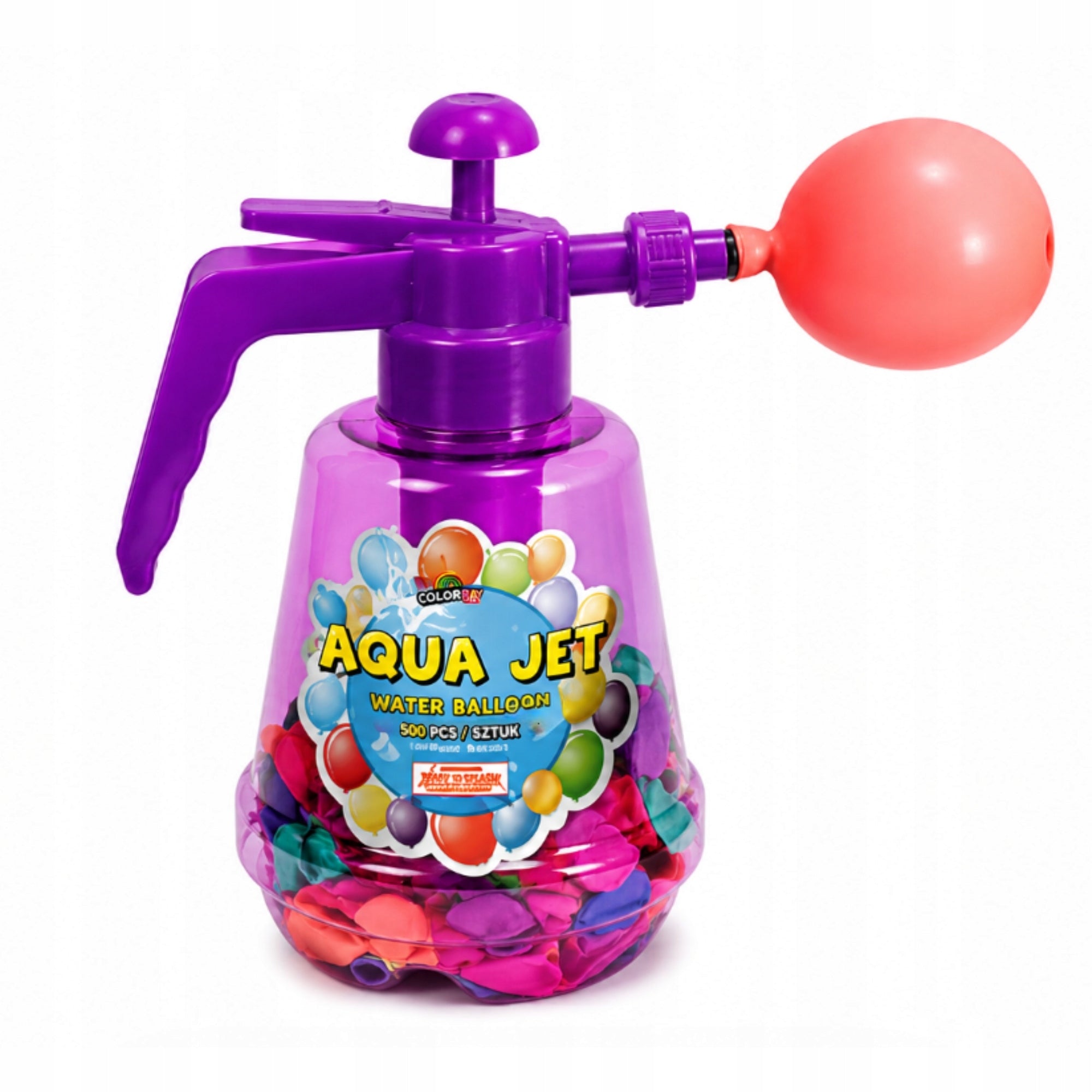 Water Balloons MEGA PAKA 500 pcs! SET WITH PUMP Water Bombs EAN (GTIN) 5904035390394