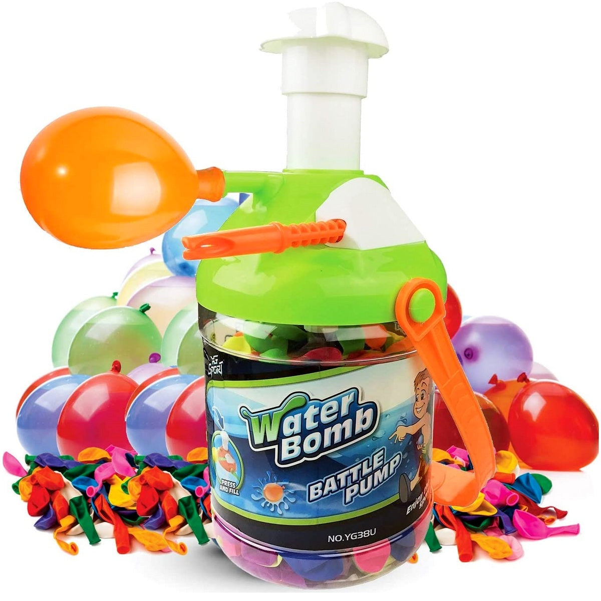 Water Balloons WATER BOMBS PUMP with Siphon Set XXL with Pump