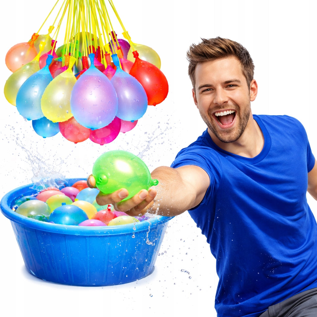 Water Bombs Balloons Colorful Automatic Pool Toy Set 111pcs