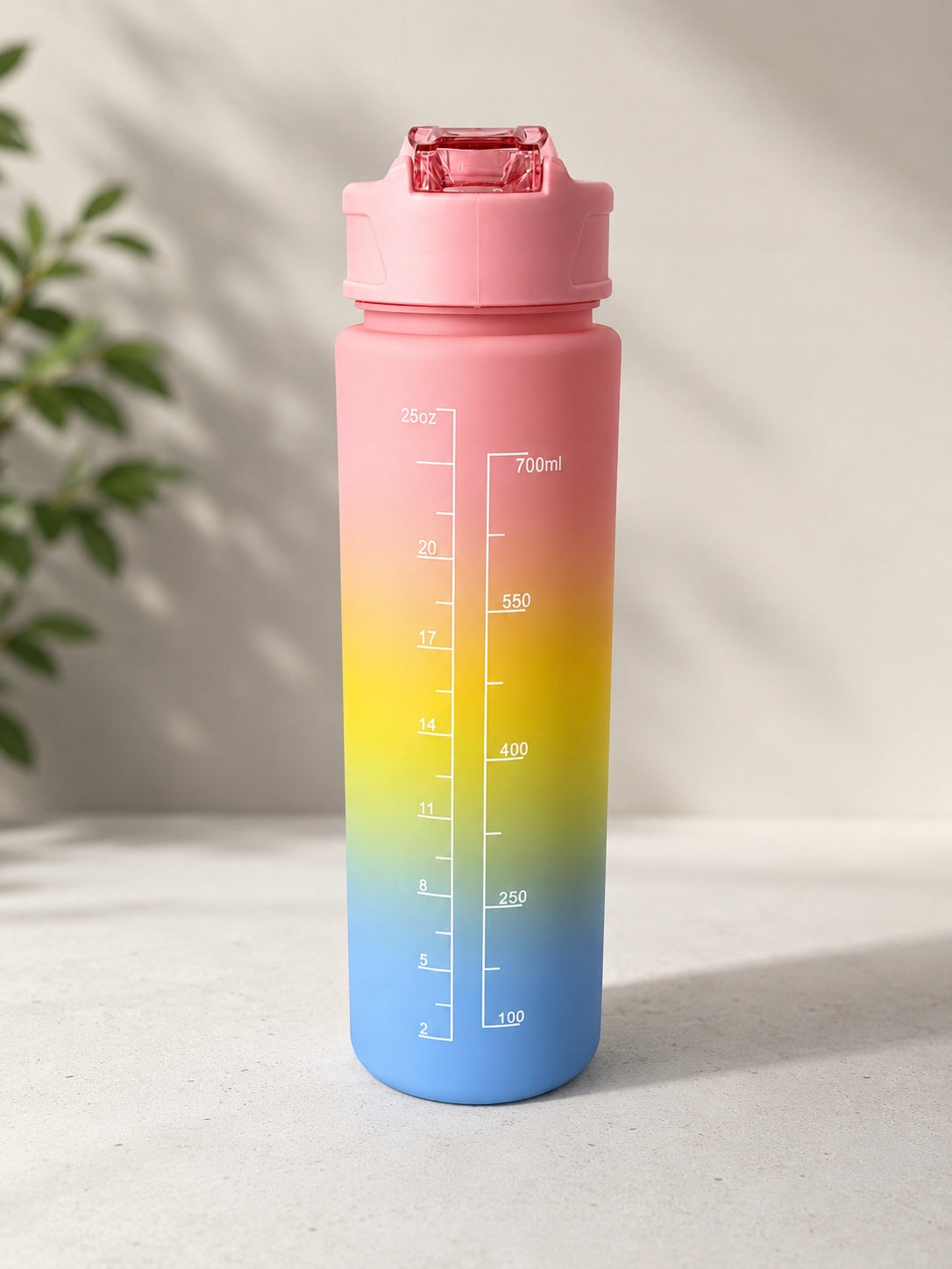 Water Bottle 750ML WATER BOTTLE Gym Fittnes Ombre Model Ombre