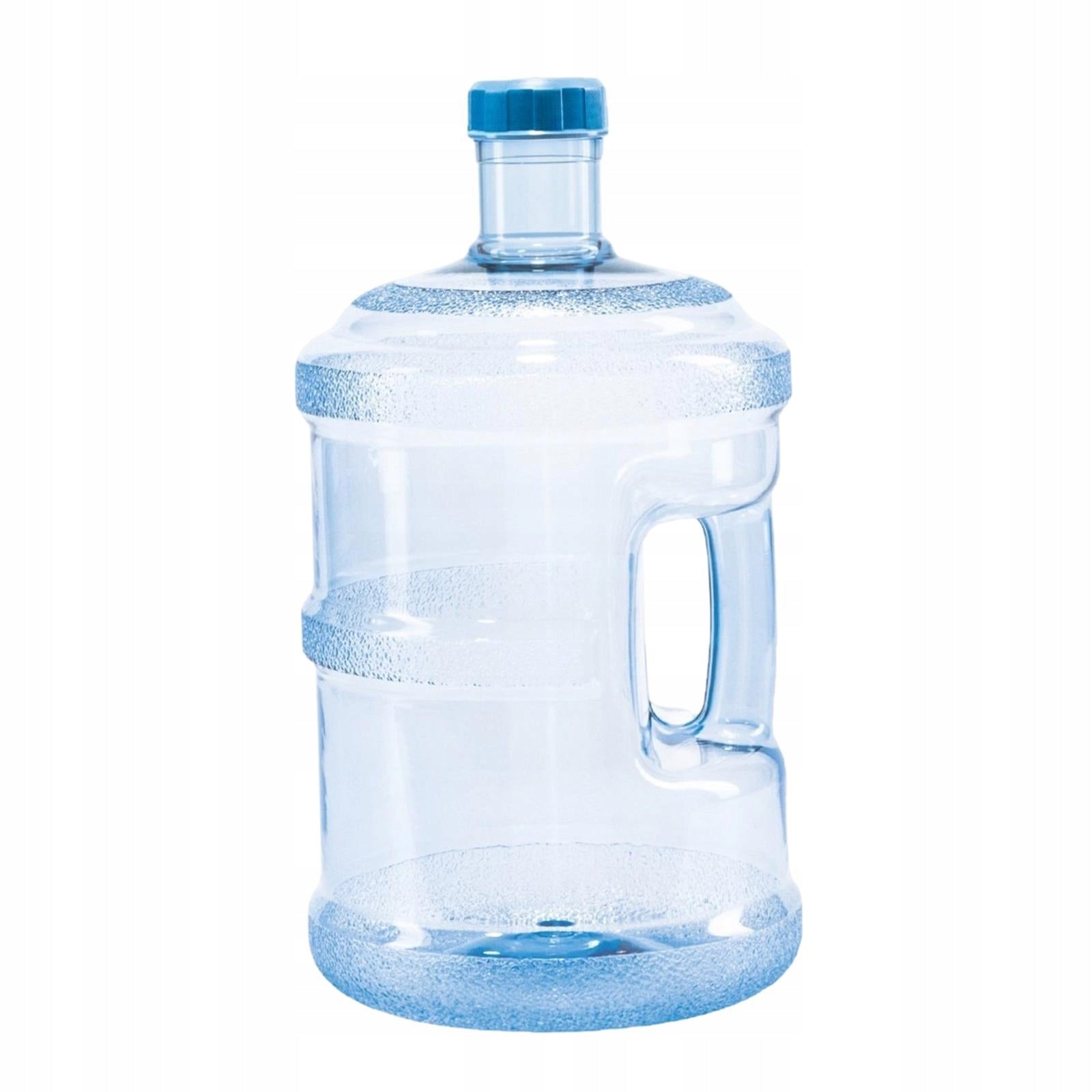 Water Bottle Drinking Bucket with Handle Leakproof Indoor Drinking 5L Blue