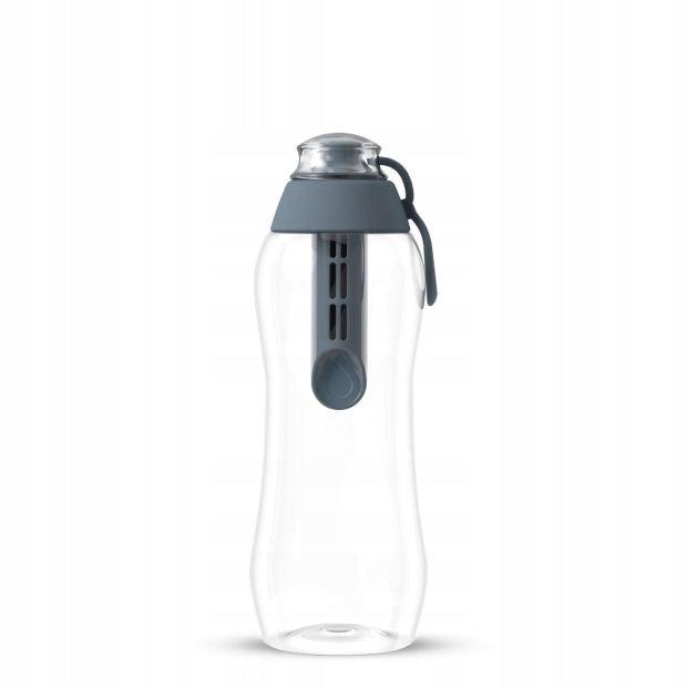 Water Bottle Filtering Dafi 0,3l Steel Grey Soft with Carbon Filter