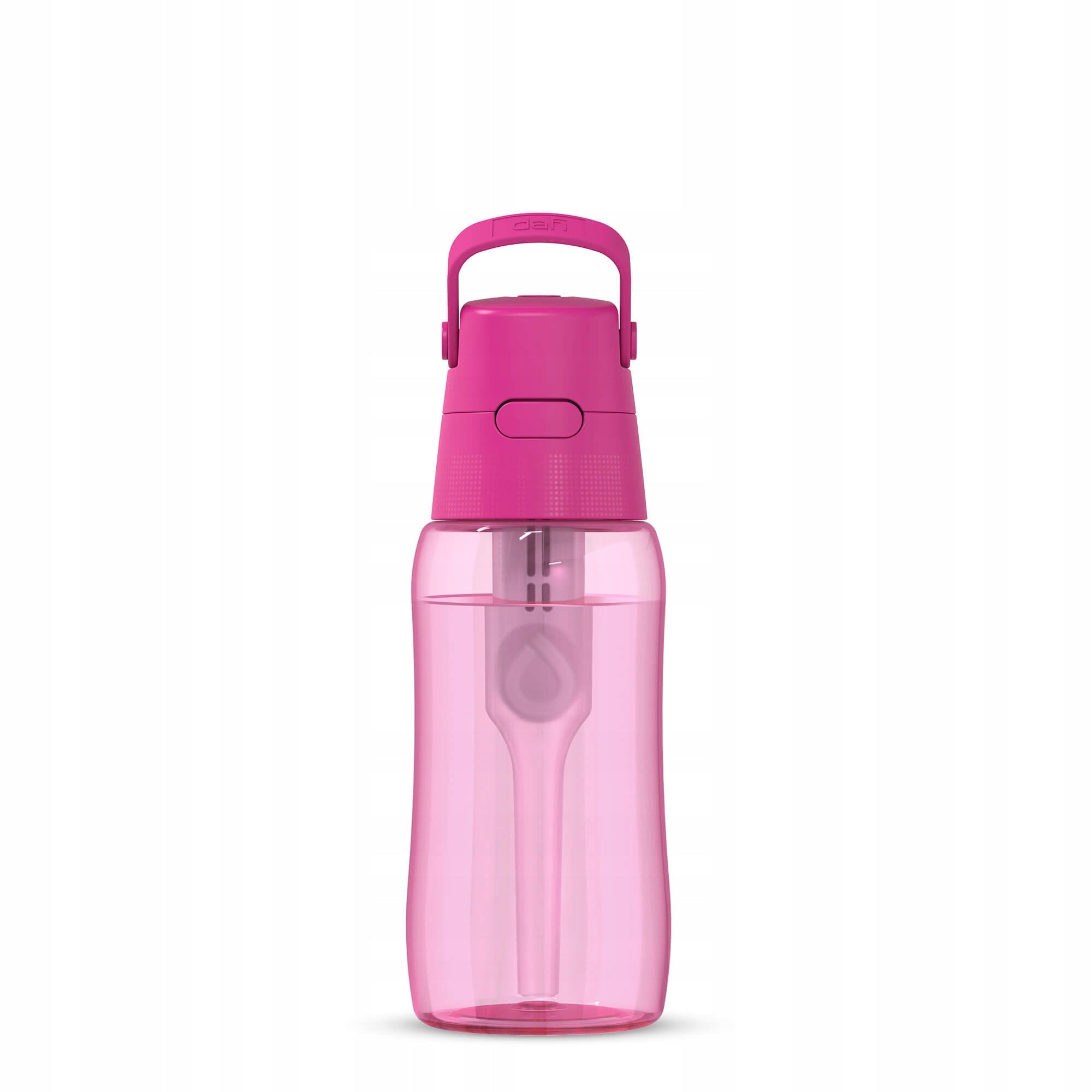 Water Bottle Filtering Dafi 0,5l SOLID Flamingo Pink Dyed with Tube