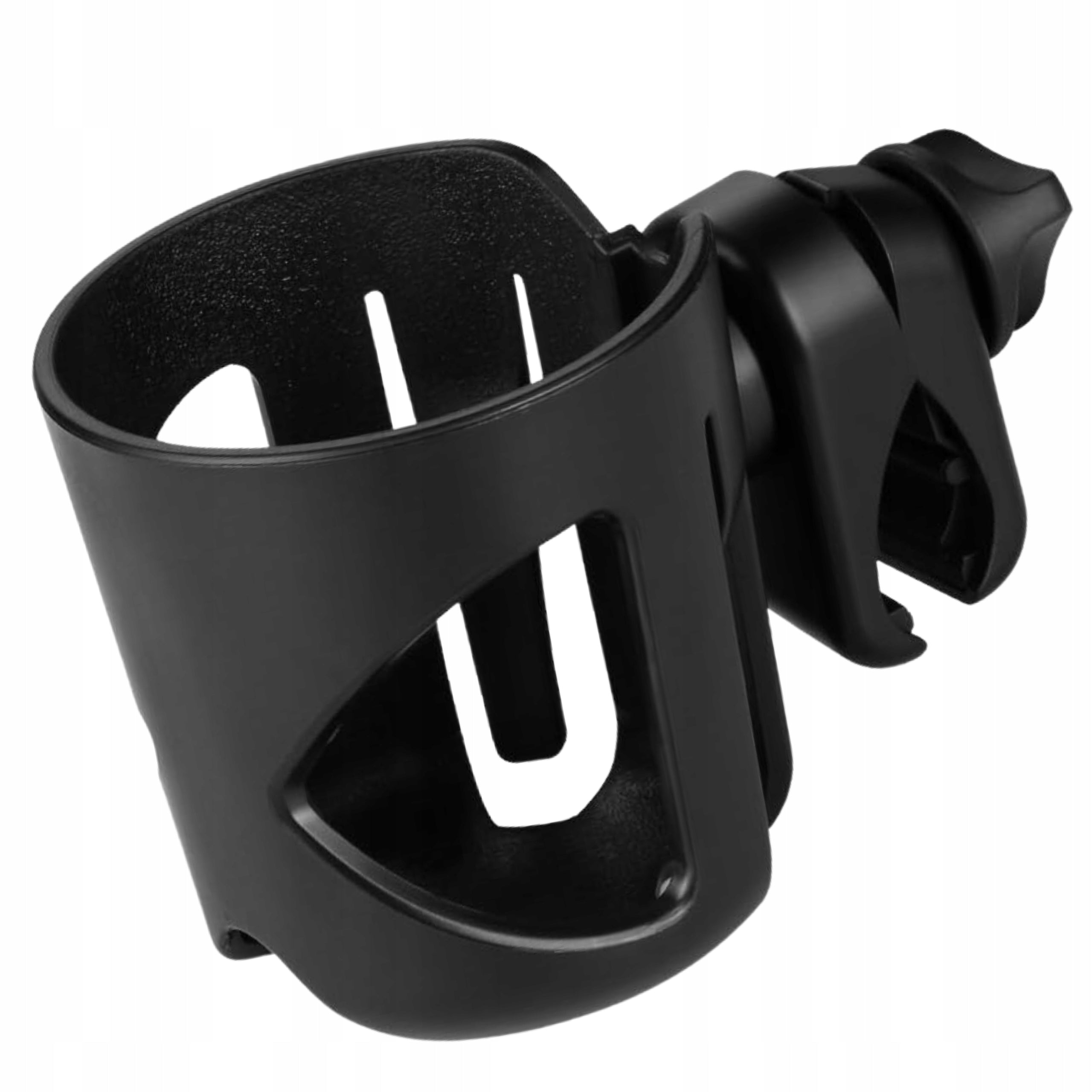 Water Bottle Holder Basket 2in1 Bottle Trolley Mug Black Solid Strong Water