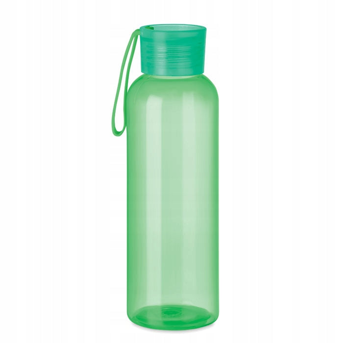 Water Bottle Juice 500ml With Tritan Silicone Pendant Light Green Color green