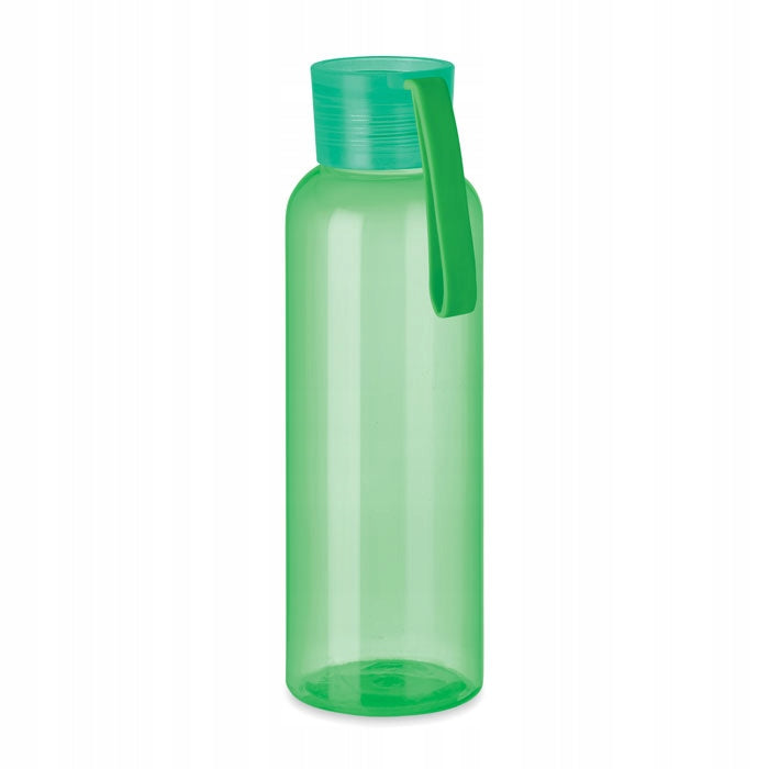 Water Bottle Juice 500ml With Tritan Silicone Pendant Light Green