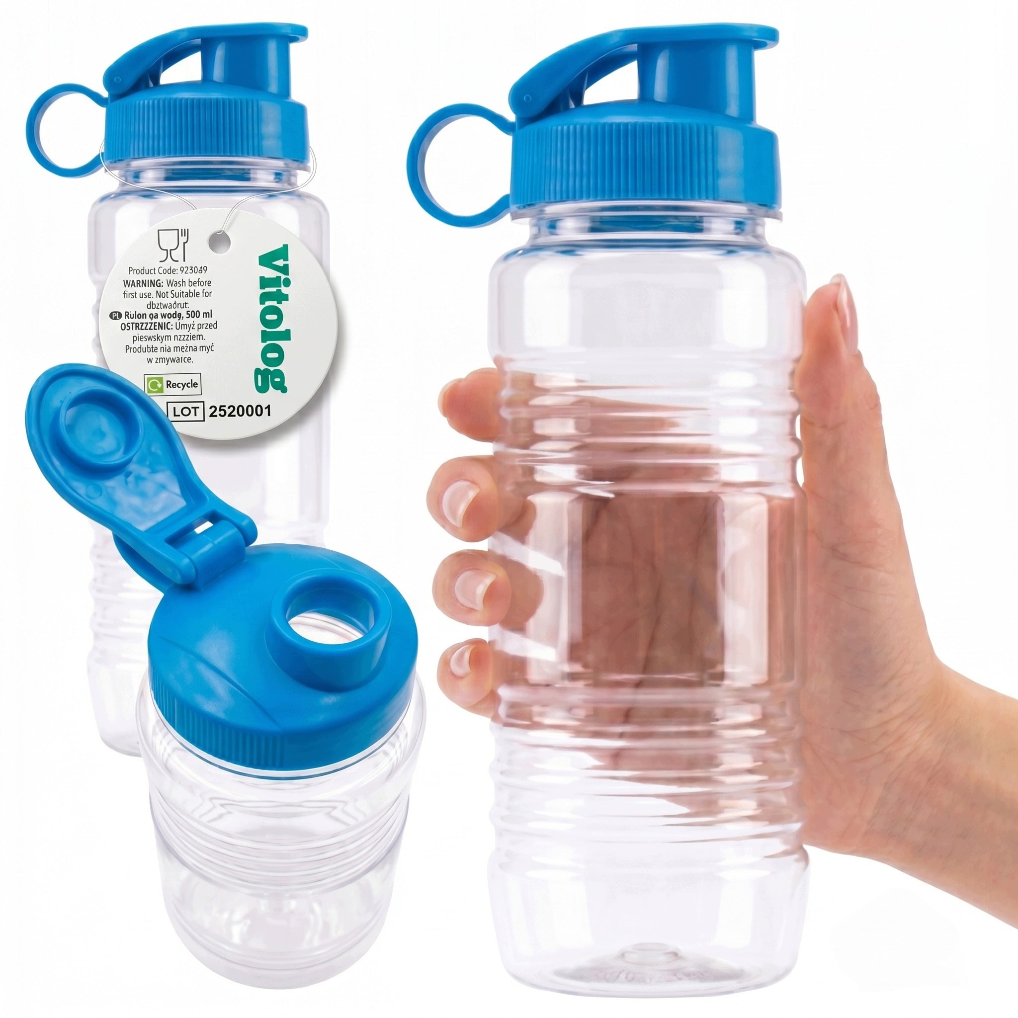 Water Bottle Sports Tourist Sports Bottle for Gym 500ml