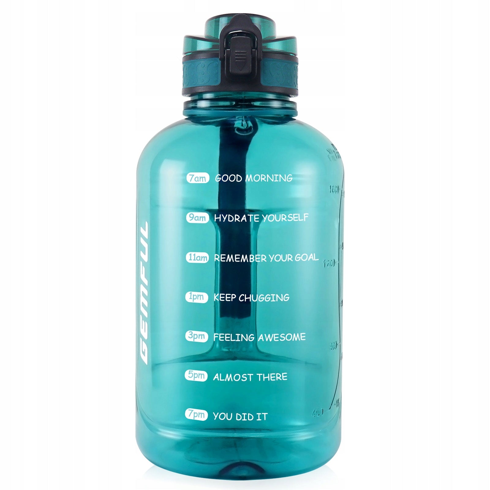 Water Bottles 2L BPA Free Portable for Women Men