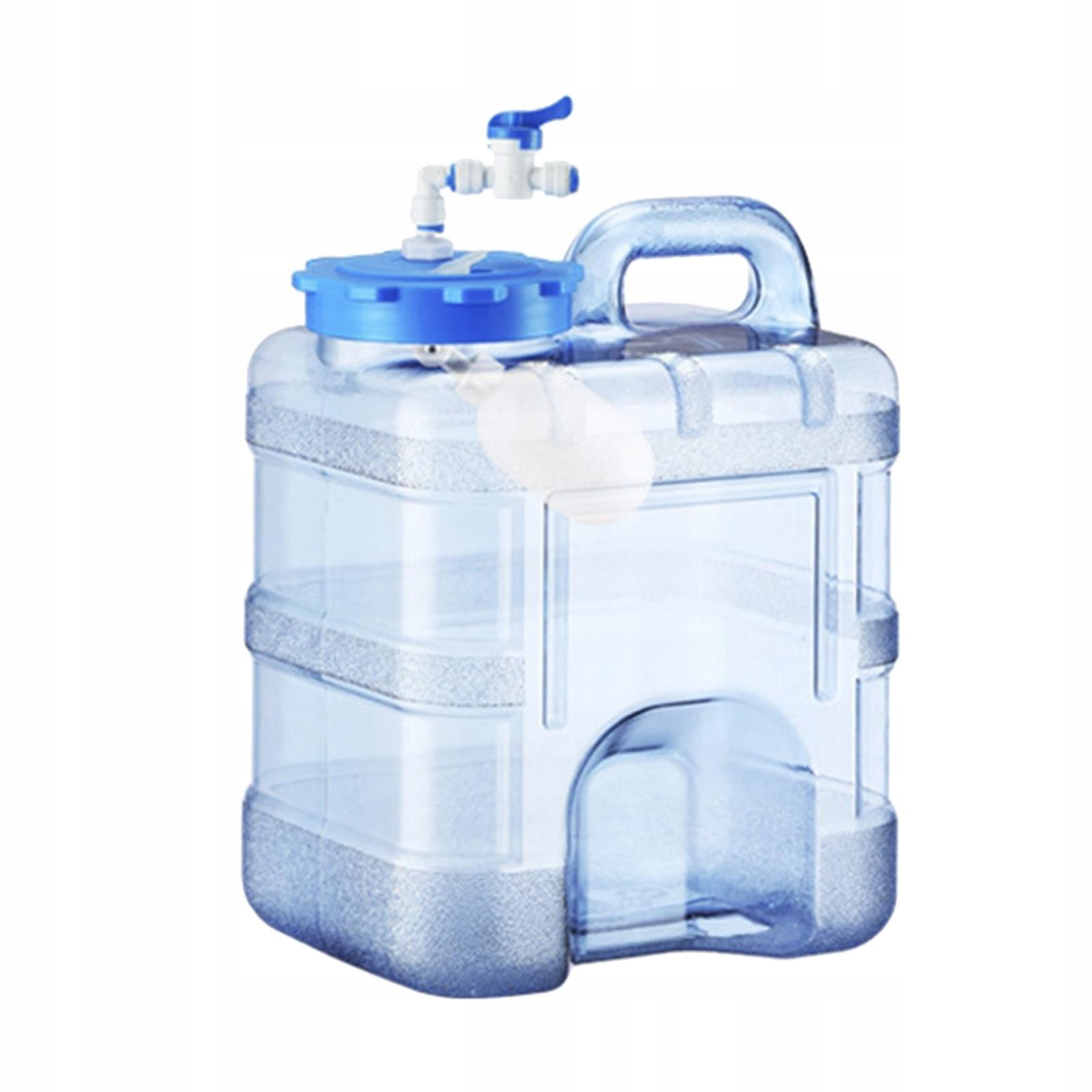 Water Container Food Grade Portable Drinking Water Bottle 10L Color blue