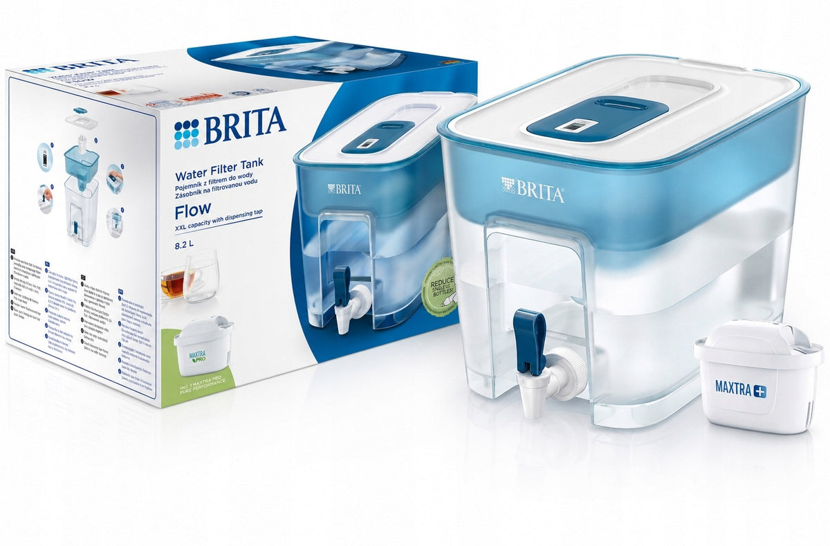 Water Dispenser Brita Flow 8,2L 1 filter Maxtra Pro Pure Performance
