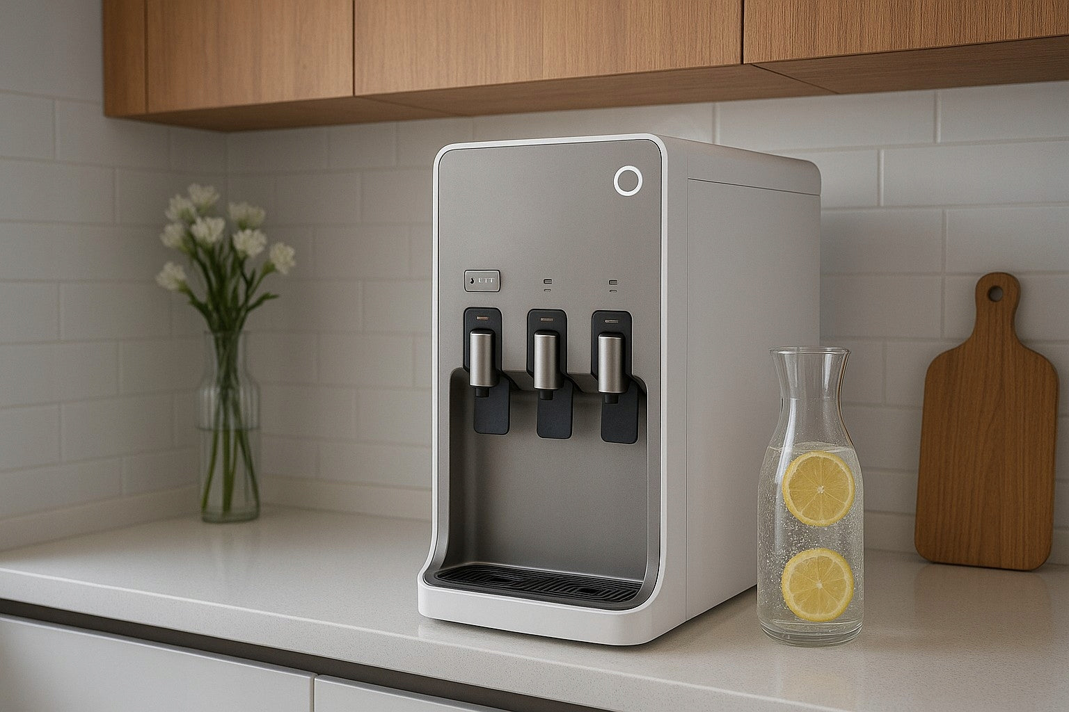Water Dispenser, Carbonated Water Vending Machine - Bluglass Tower 2W, For Table