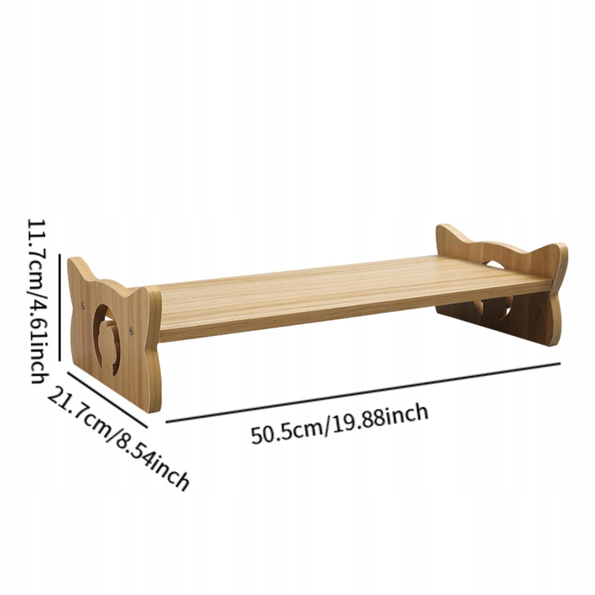 Water Dispenser Rack Feeding Station Wooden Raised Bowl Stand Waterer brown Manufacturer code 06164075555