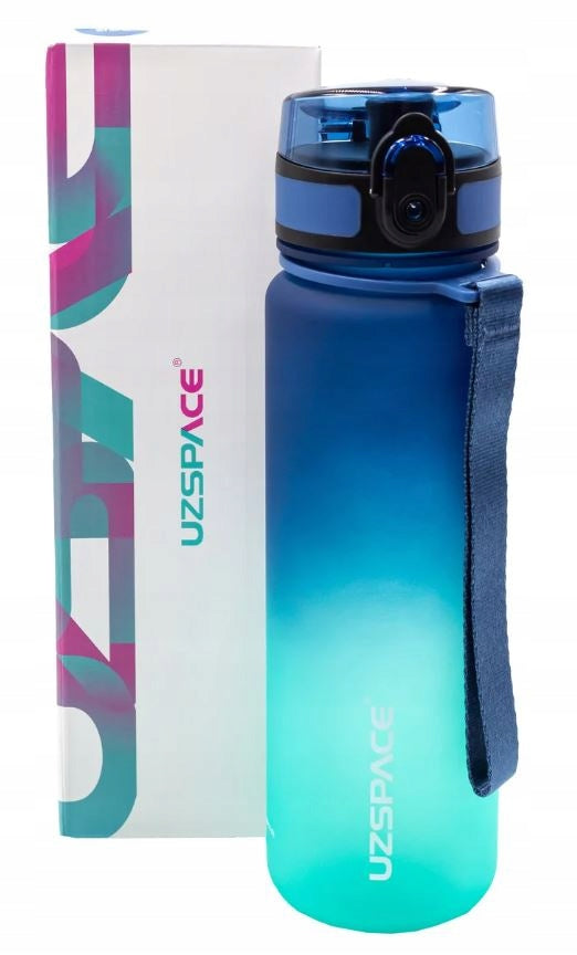 Water Drinking Bottle with Hourly Measure Motivational Fitness Bottle 500 ml Packaging status original