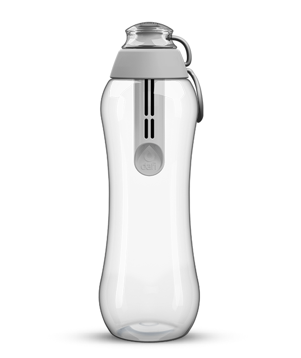 Water FILTER BOTTLE DAFI 0,5l with grey steel cartridge