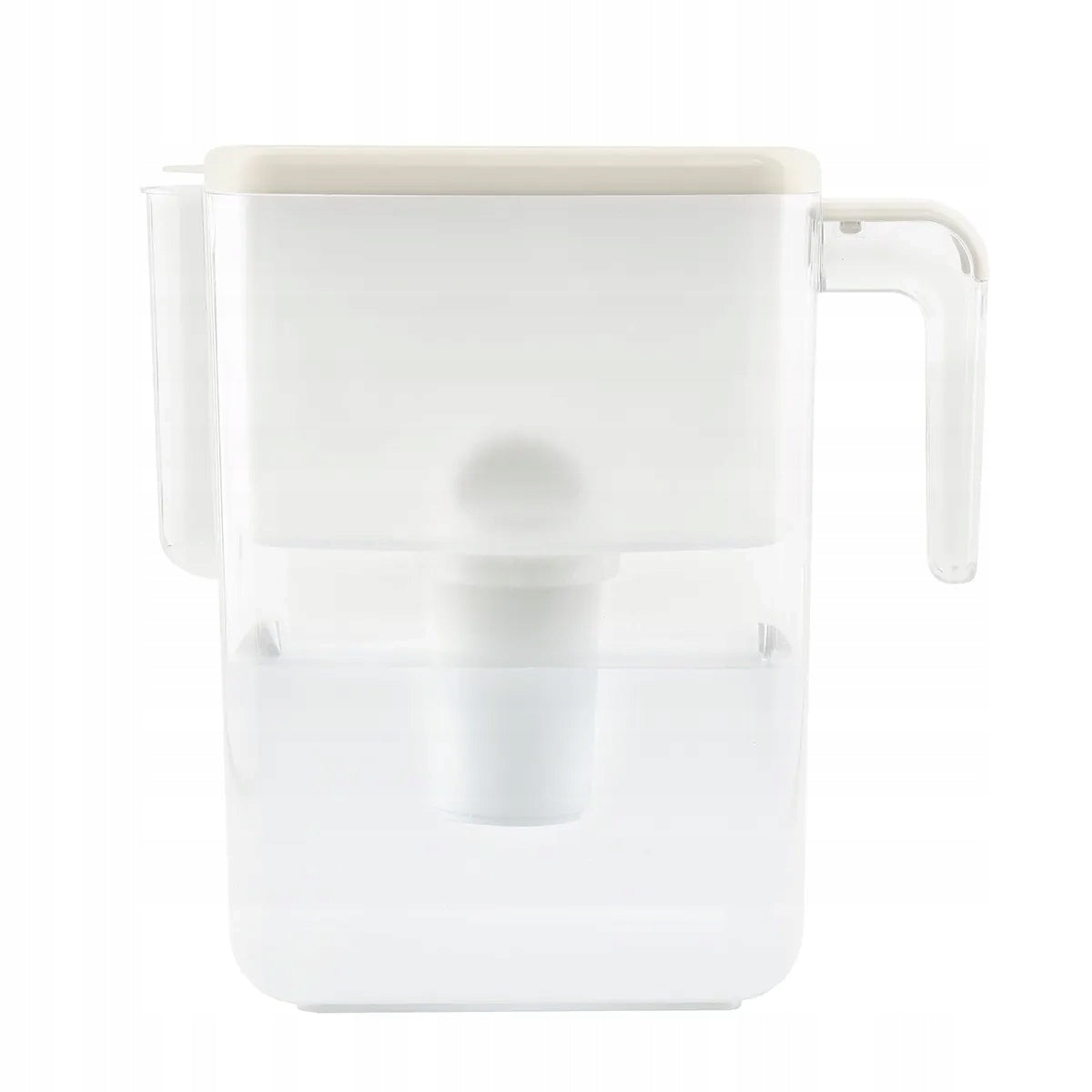 Water Filter Jug Ecosoft Slim Beige 3,5 l with filter cartridge