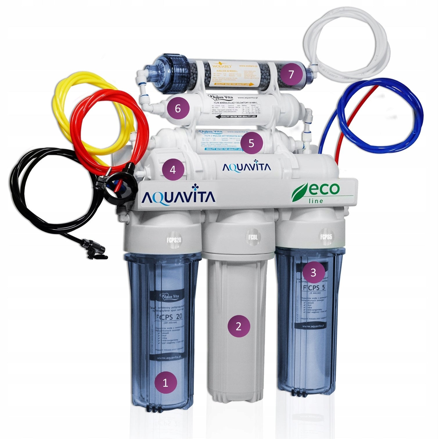 Water Filter RO7 AQUAVITA Reverse Osmosis with Ionizer REDOX -400 OPPORTUNITY! Model Aqua Vita RO7 Mineral Redox