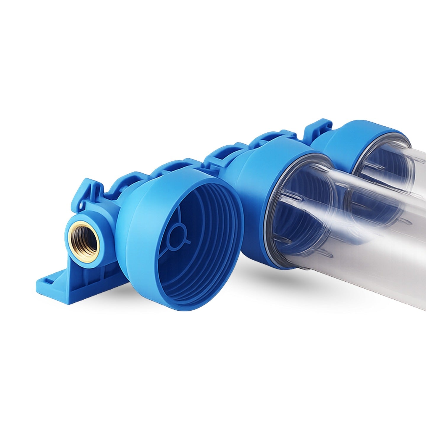 Water Filter for Whole House 3-STAGE SOFTENER 3/4" In-line Filter CERTIFICATE Brand Aquafilter