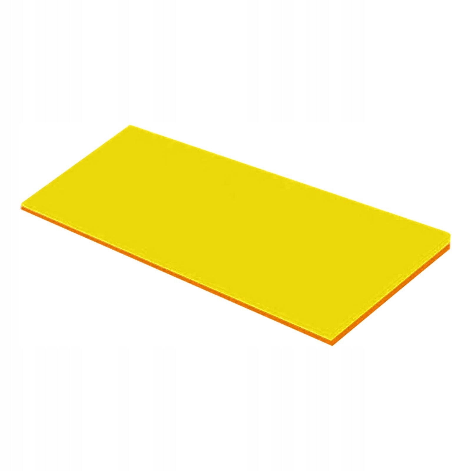 Water Floating Mat Lounge Mattress Funny Tear Resistant High yellow orange