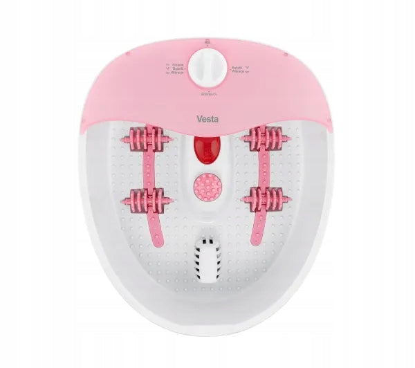 Water Foot Massager Vesta EFM02 5 Vibration Bubble Acupressure 450W Packaging status original