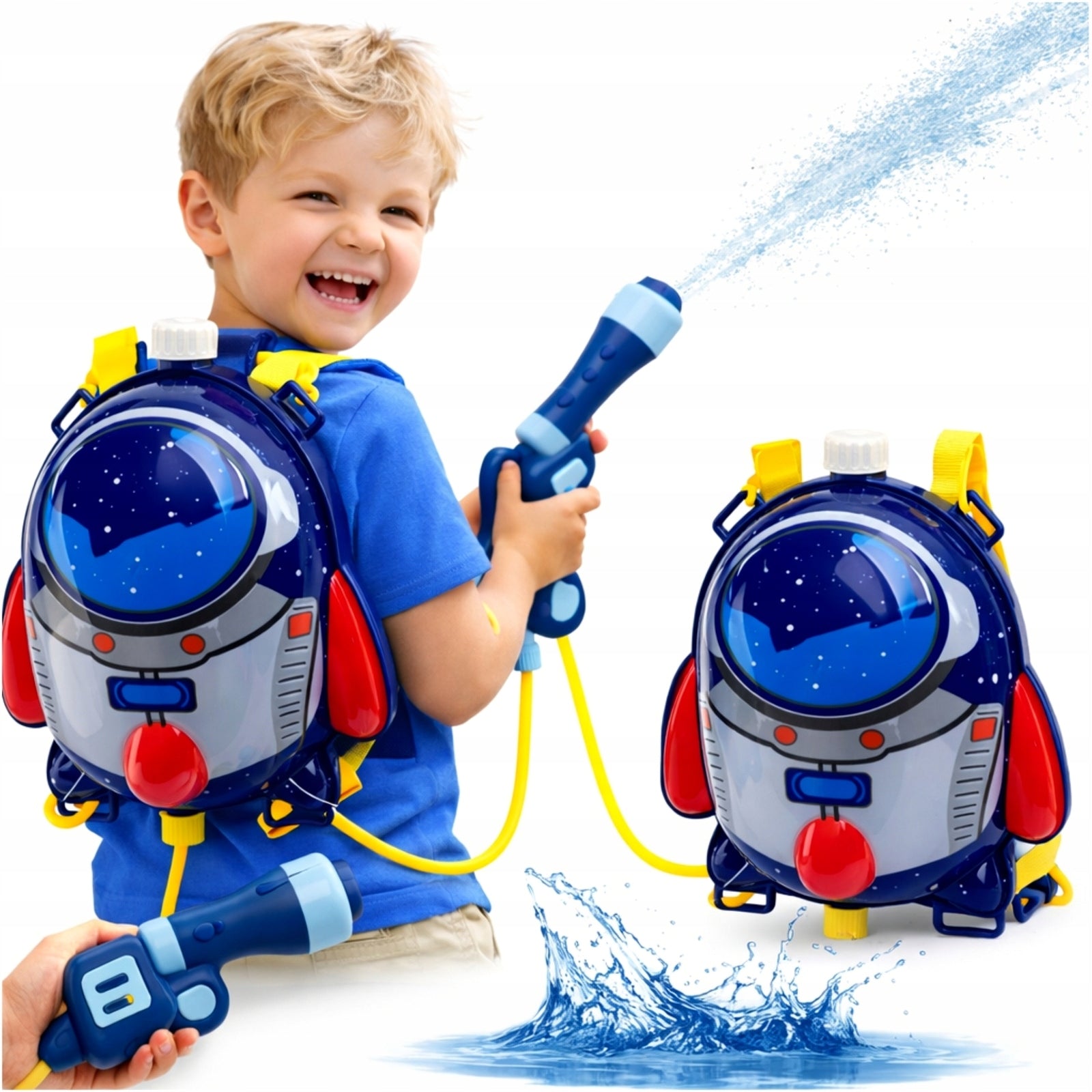 Water GUN SIKAWKA BACKPACK Śmingus dyngus WATER WEAPON WITH BACKPACK LT