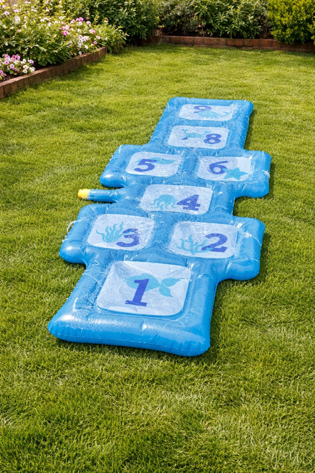 Water Grade Jumping Game Jumping Mat With Water Brand no brand