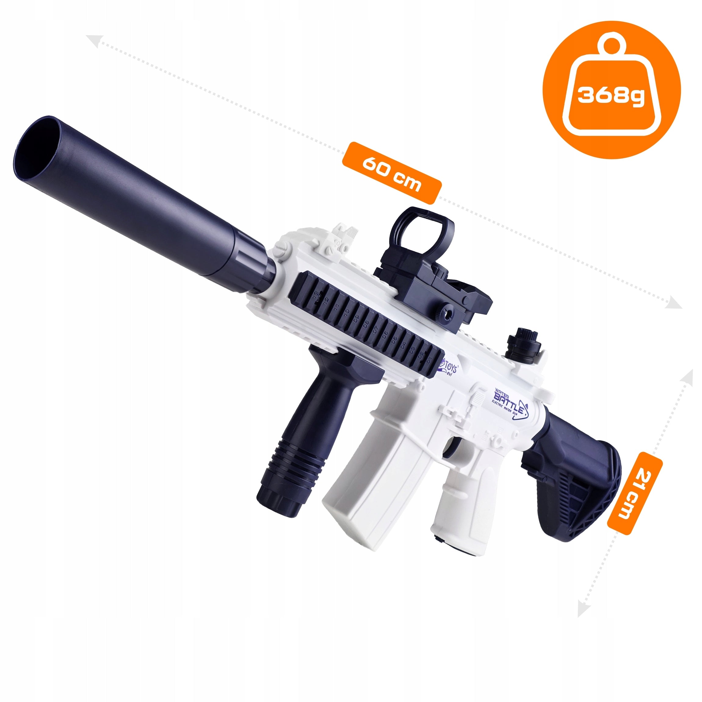 Water Gun Electric Rifle AUTOMATIC Toy For Kids M416 Packaging status original