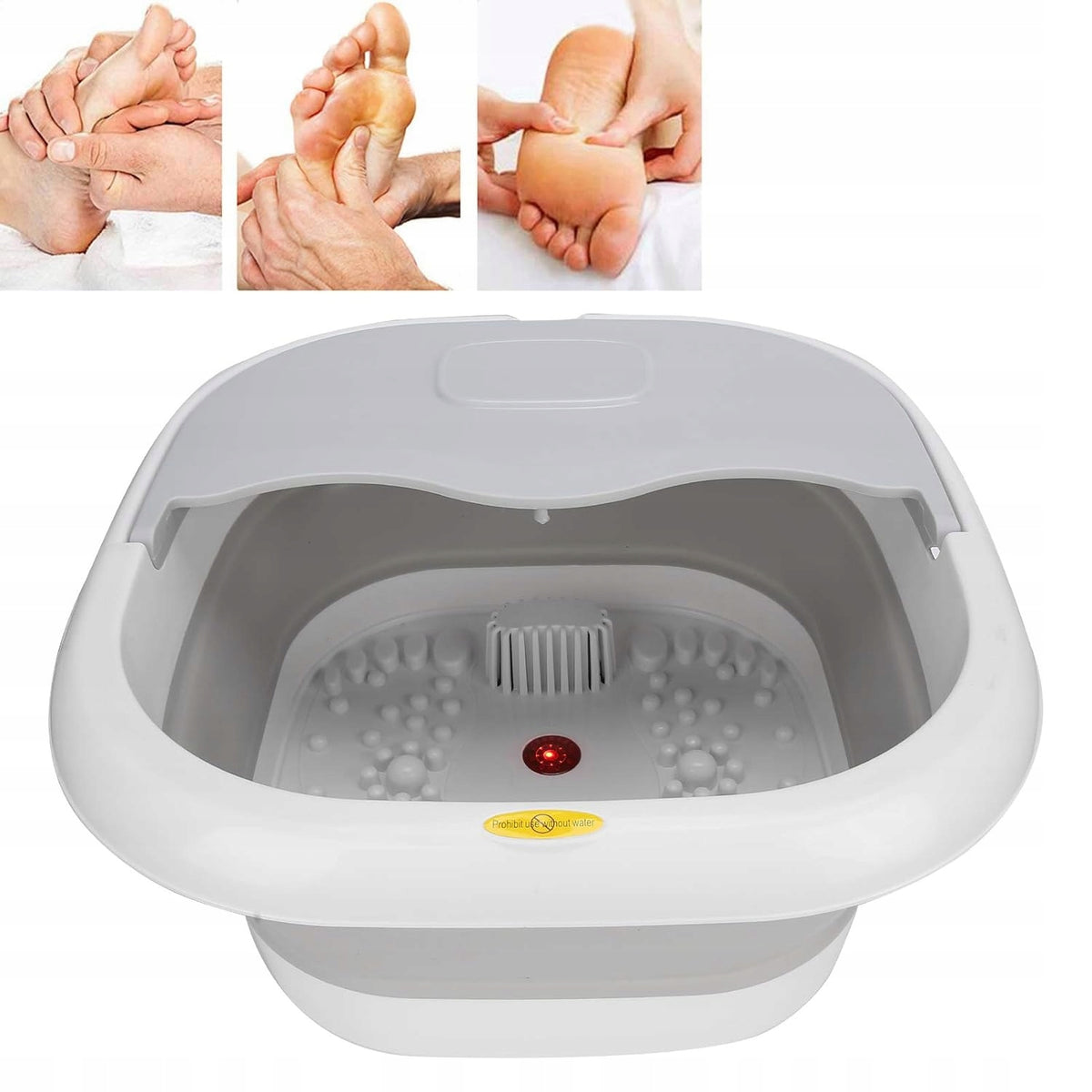 Water Massager for Feet Hydromassage with Heating Folding 40 x 40 x 21 Manufacturer code JH-8128B