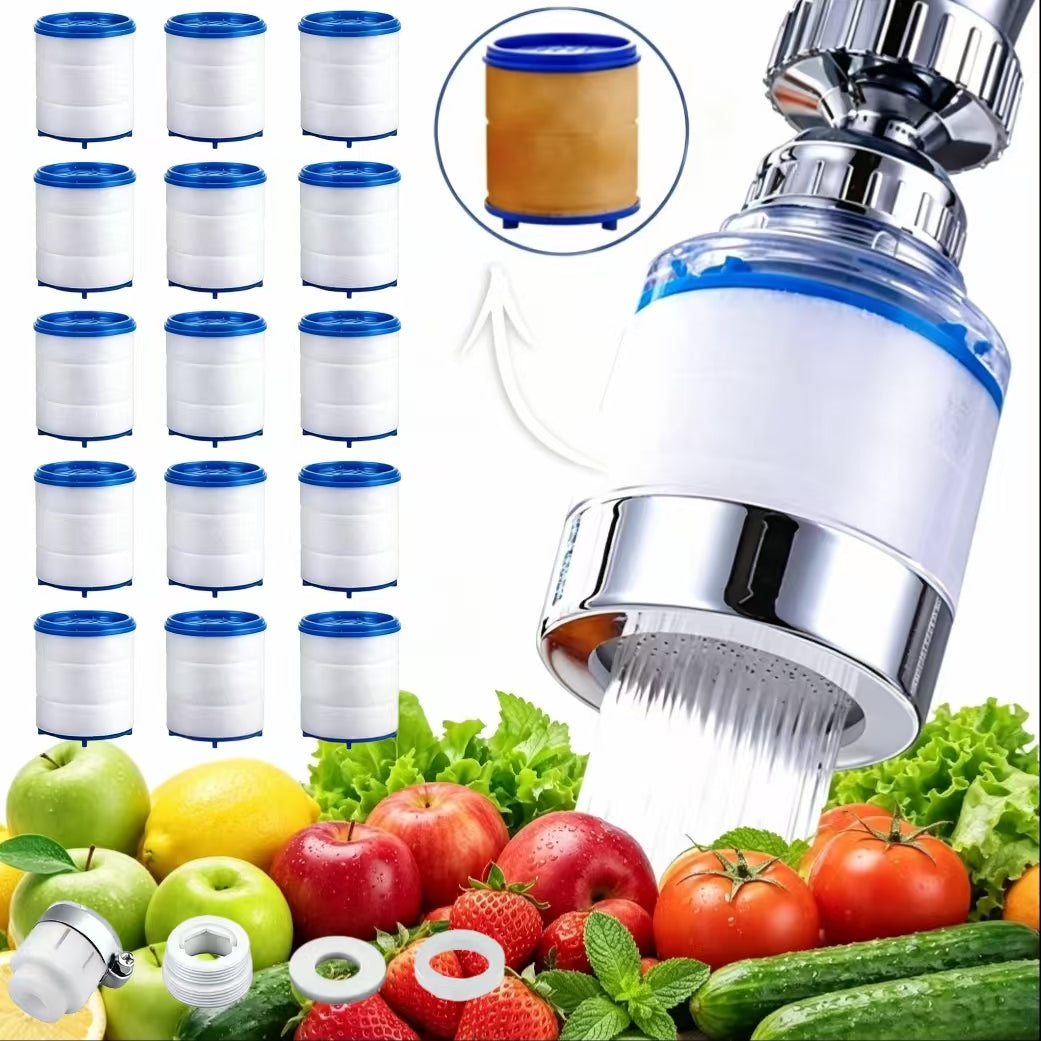 Water Purifier Faucet Filter Removes Pollutants and Metals +15 Filters