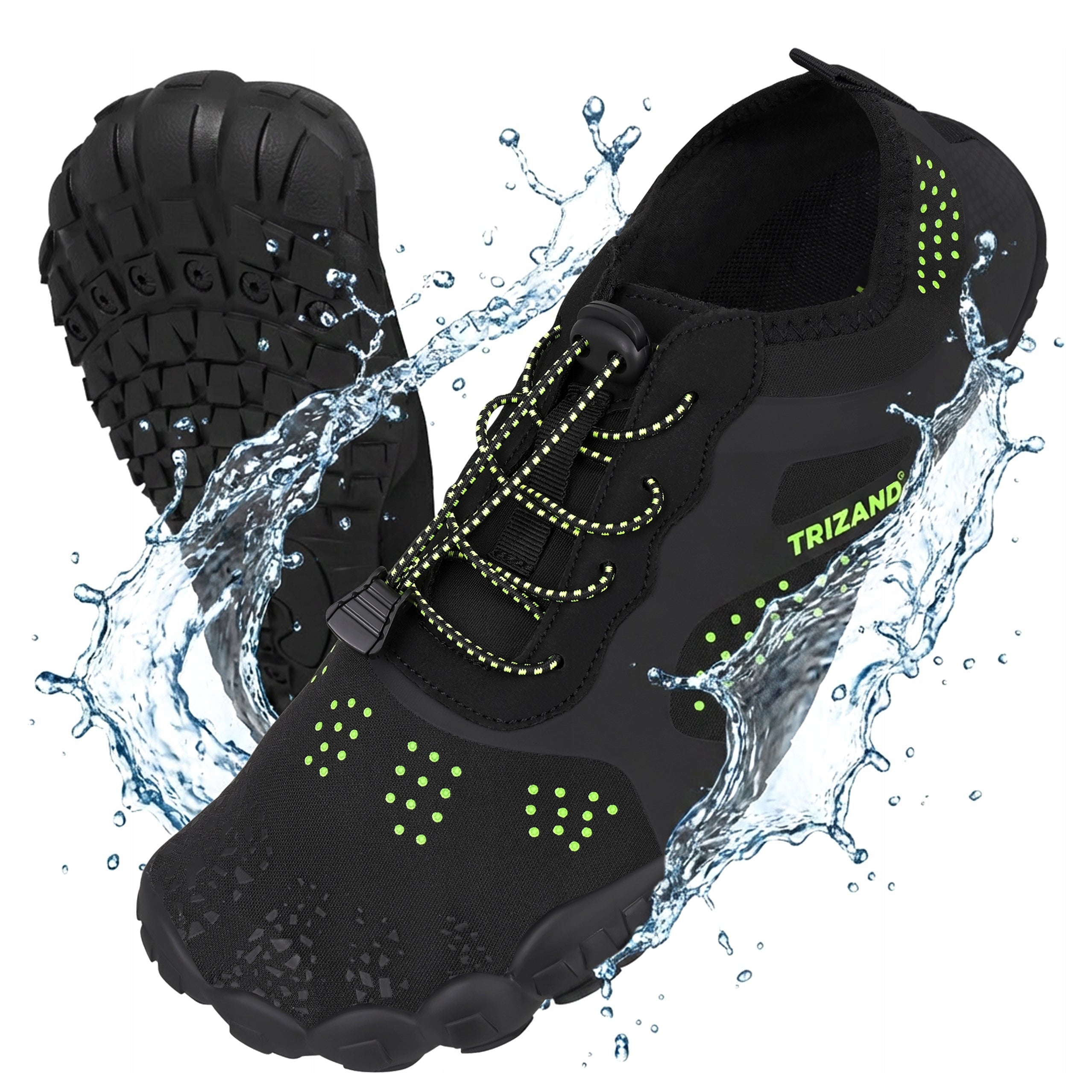 Water Shoes for Stones Beach Non-Slip Lightweight Elastic Size 42