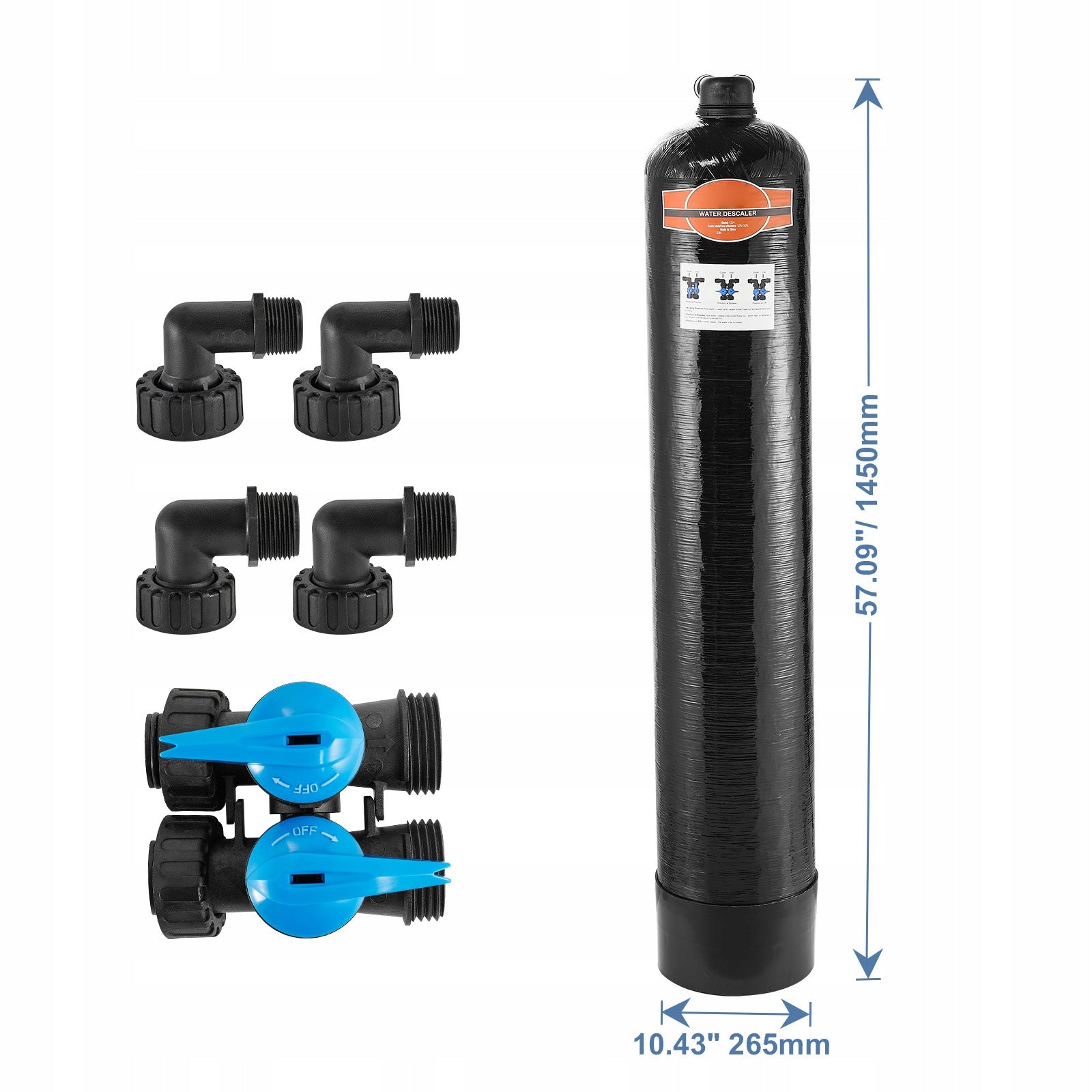 Water Softener 15GPM Salt Free Descaler Family Safe Drinking Water Brand SucceBuy