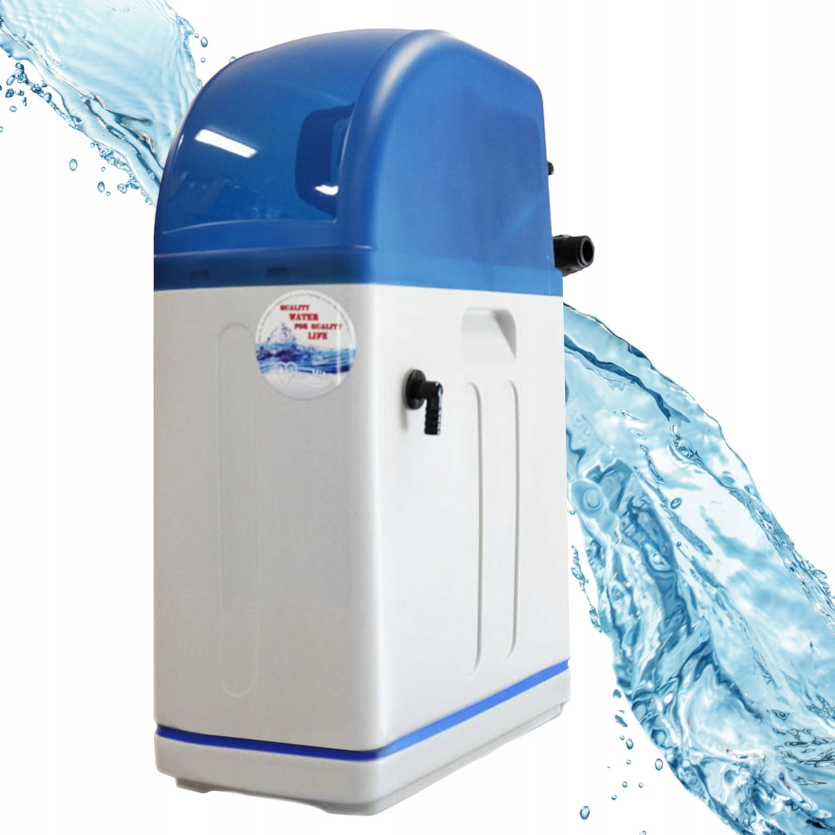 Water Softener SLIM RX10 Compact for Apartment 1-3 OS. Treatment Station Brand wodaRO