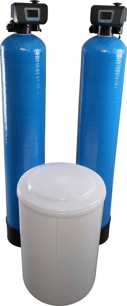 Water Softener Volumetric 2-Column Parallel Duplex 50 105 kg