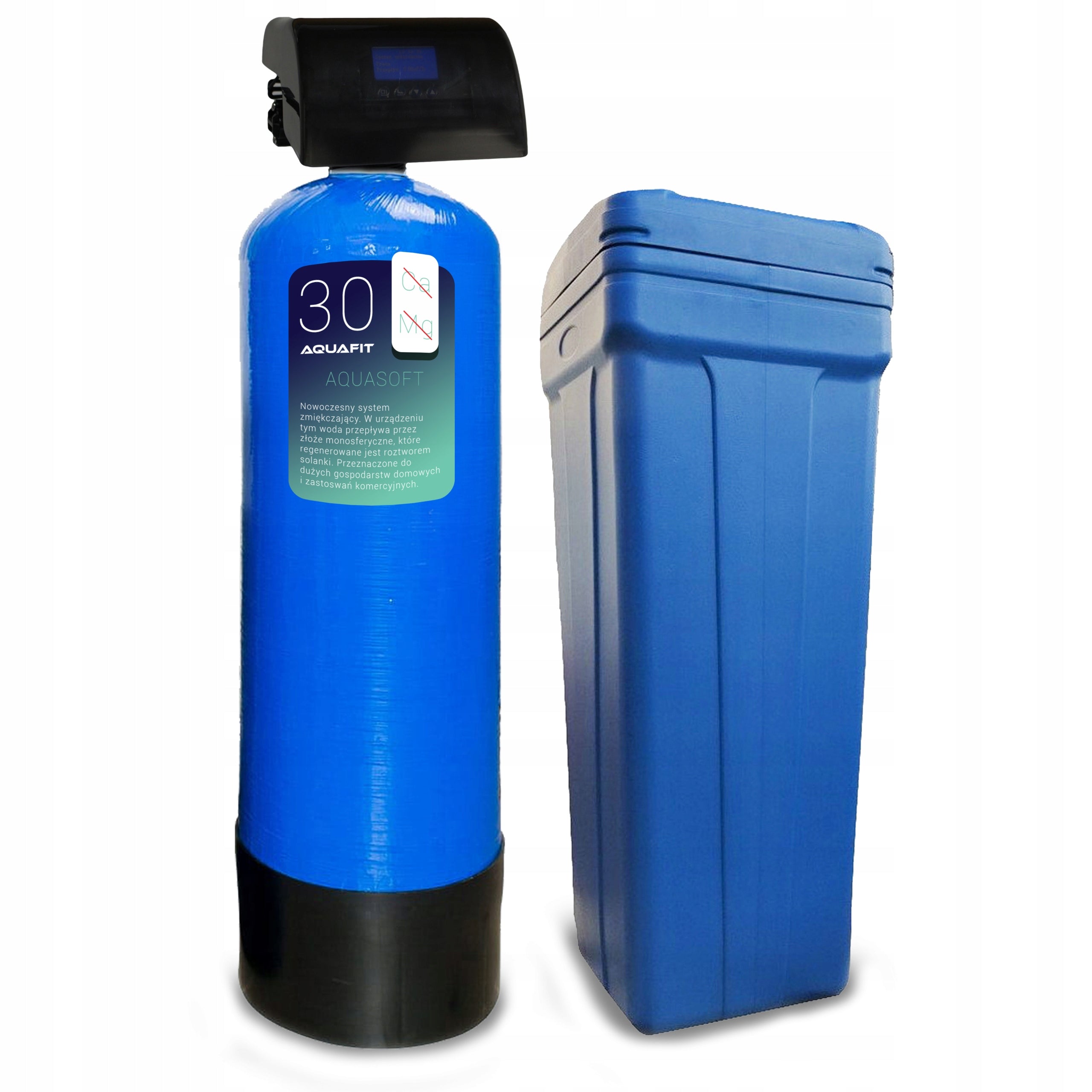 Water Softener for Home AQUAFIT Aquasoft 30 Water Treatment Station 2-el. Packaging status original