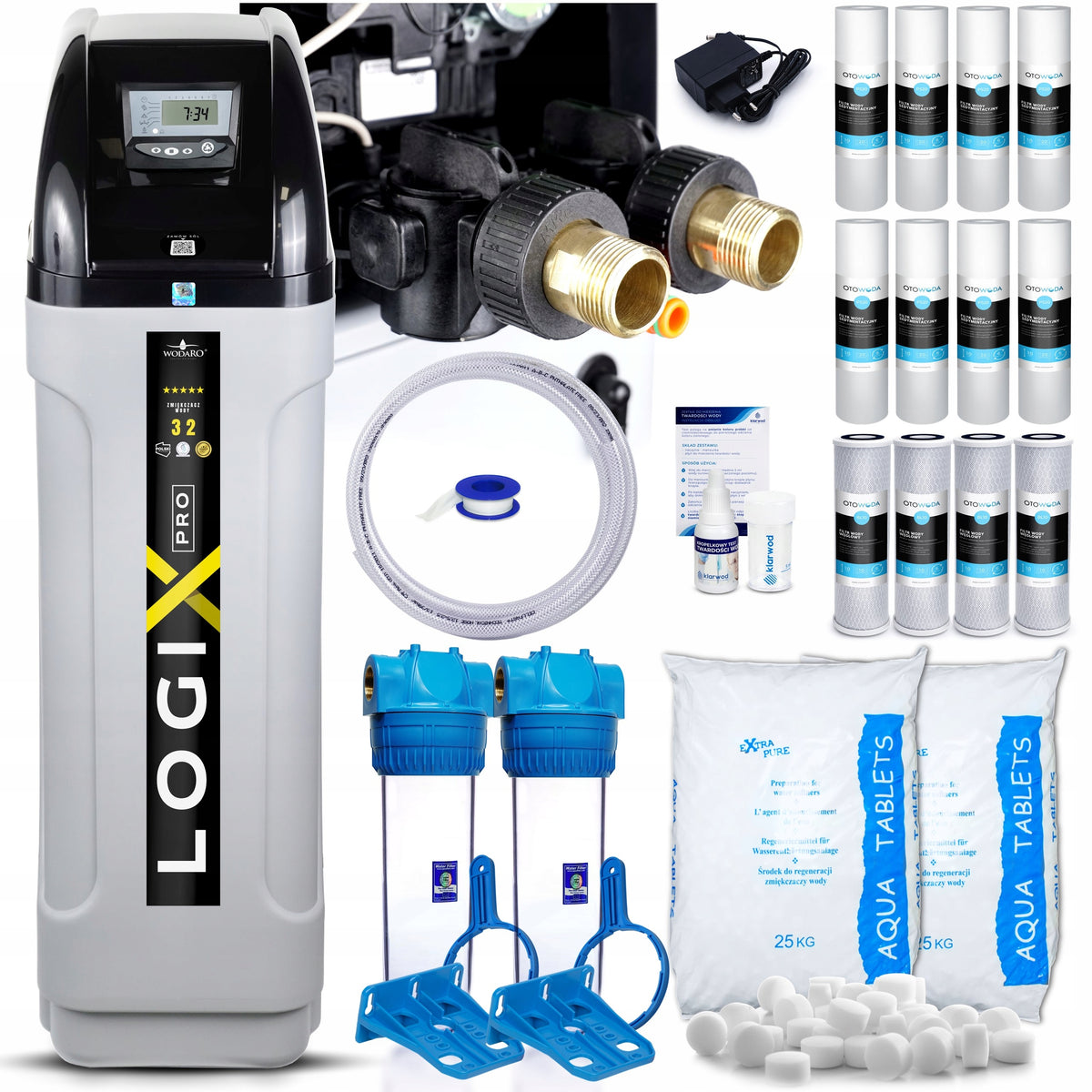 Water Softener for Home LOGIX PRO 32 Water Treatment Station PROGRAMMING