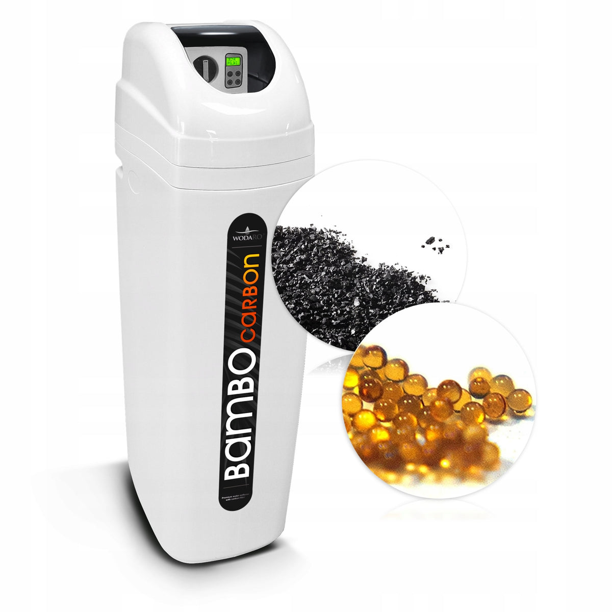 Water Softener wodaRO Bambo Carbon Hybrid 2in1 with Carbon Bed Brand wodaRO
