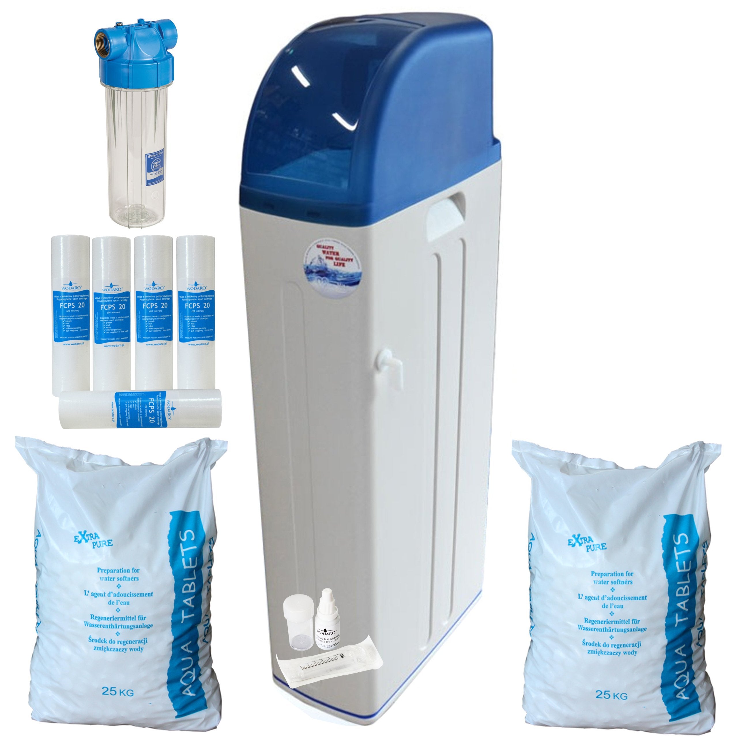 Water Softener wodaRO Slim RX 20 Head RX Bypass Capacity 30 L Valve