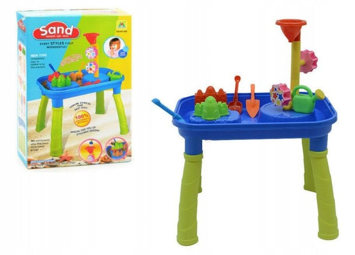 Water Table for Kids Bucket Sandbox Table SET - 14 Accessories Brand no brand