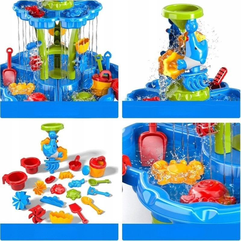 Water Table for Kids Bucket Sandbox Table Toys Garden Beach Manufacturer code Zestaw zabawek ogrodowych dla dzieci