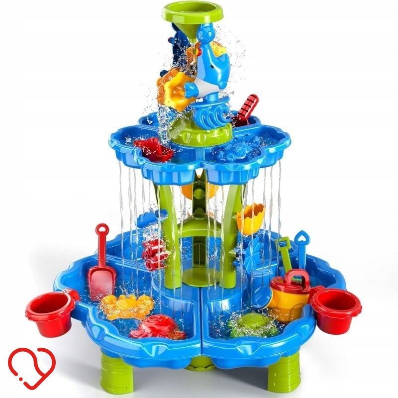 Water Table for Kids Bucket Sandbox Table Toys Garden Beach