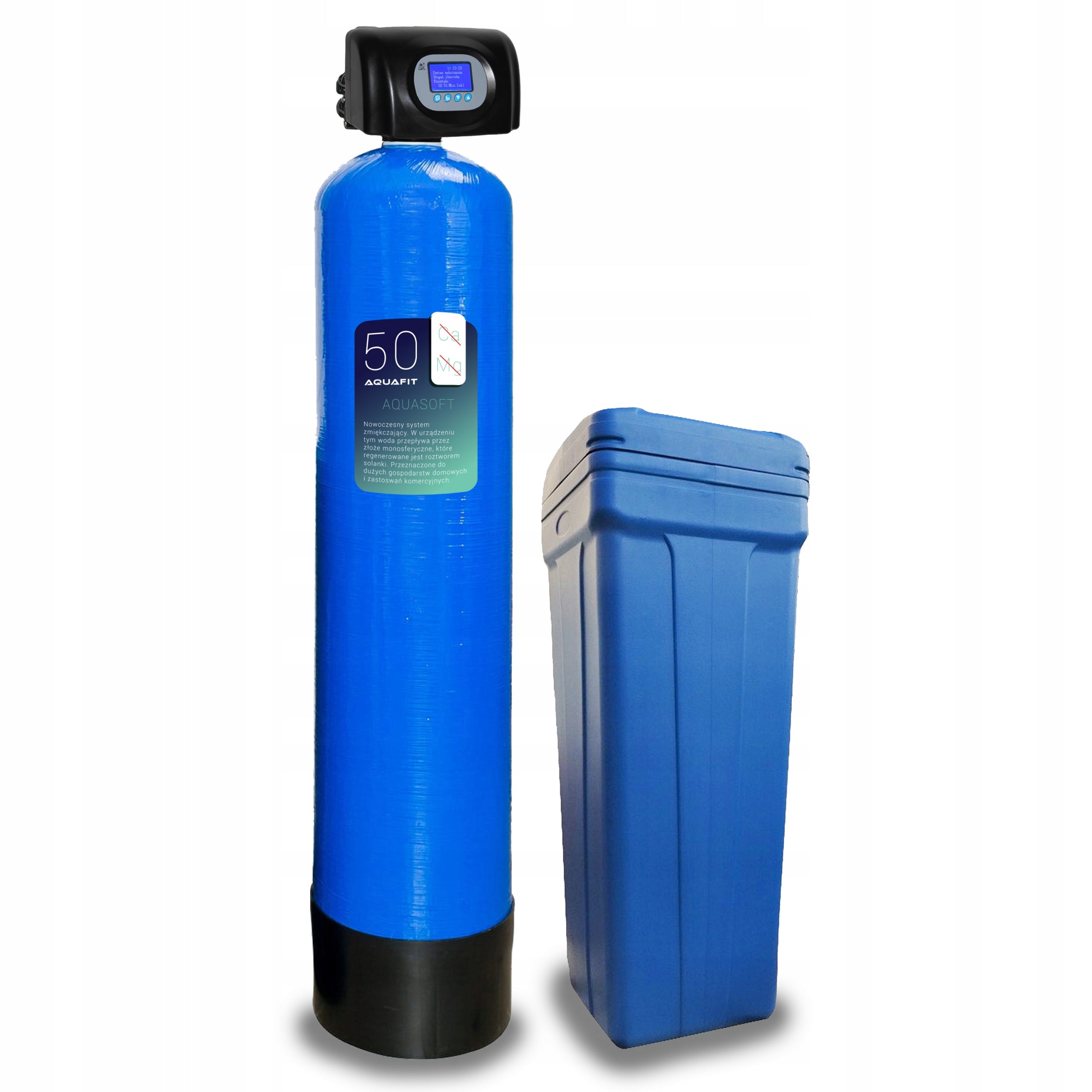 Water Treatment Station Aquafit Aquasoft 50 Water Softener 2-el Brand Aquafit