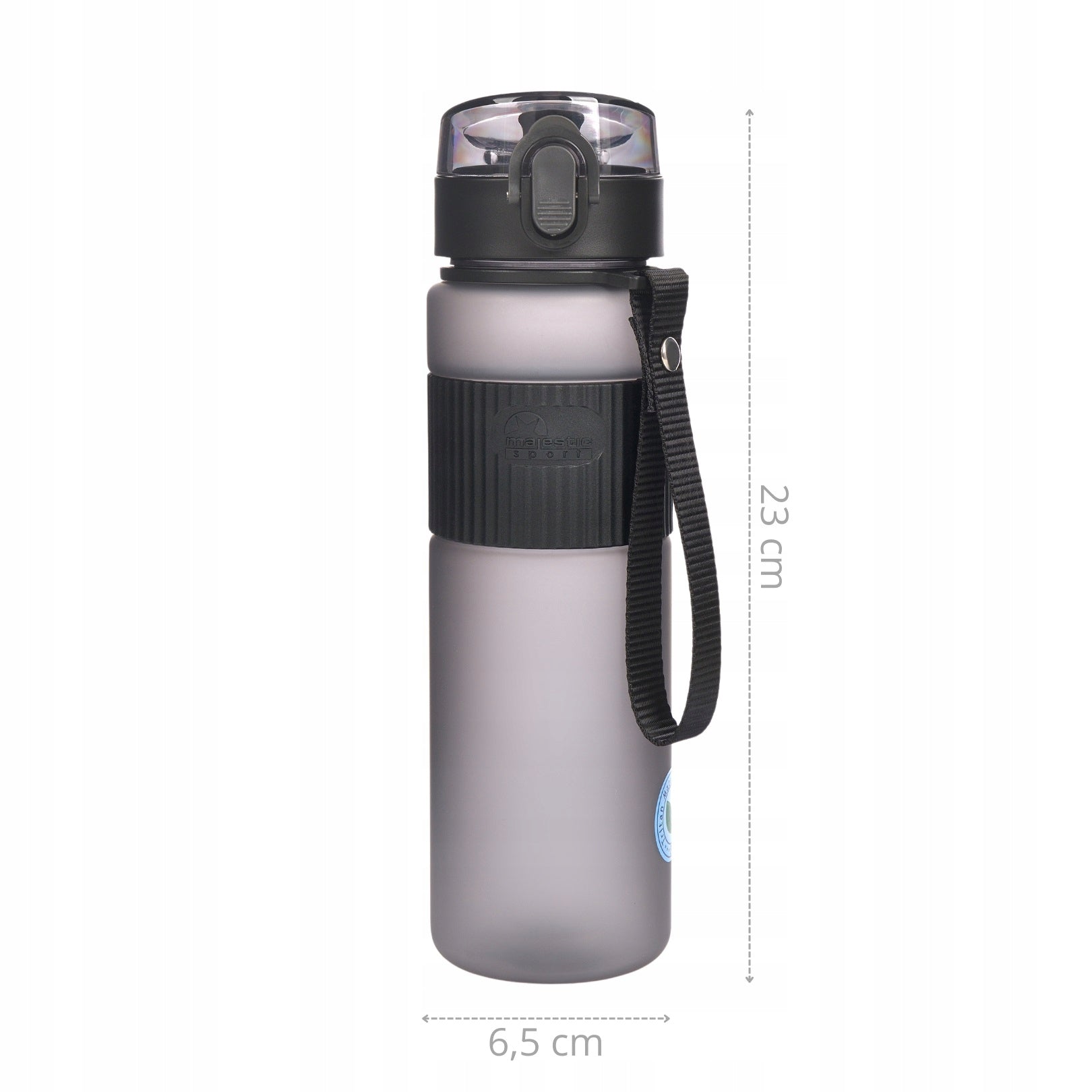 Water bottle drink small sealed tritan bottle with mouthpiece BPAfree 540 ml Height 23 cm