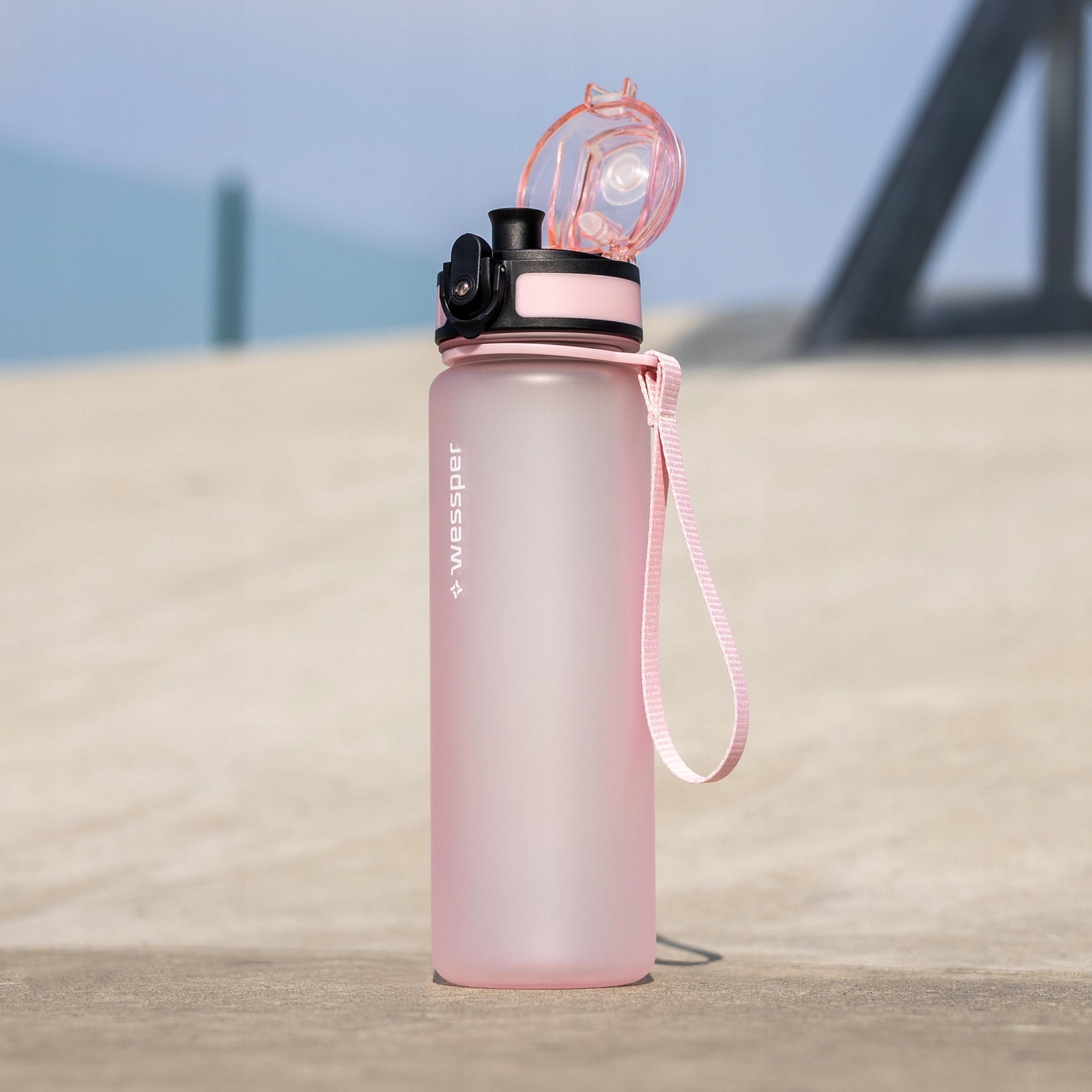 Water bottle for gyms Wessper 1000 ml with sports mouthpiece Volume 1000 ml