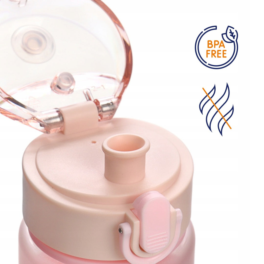 Water bottle sealed tritan water bottle with lock for school BPA free 540 ml Additional features handle mouthpiece BPA-free