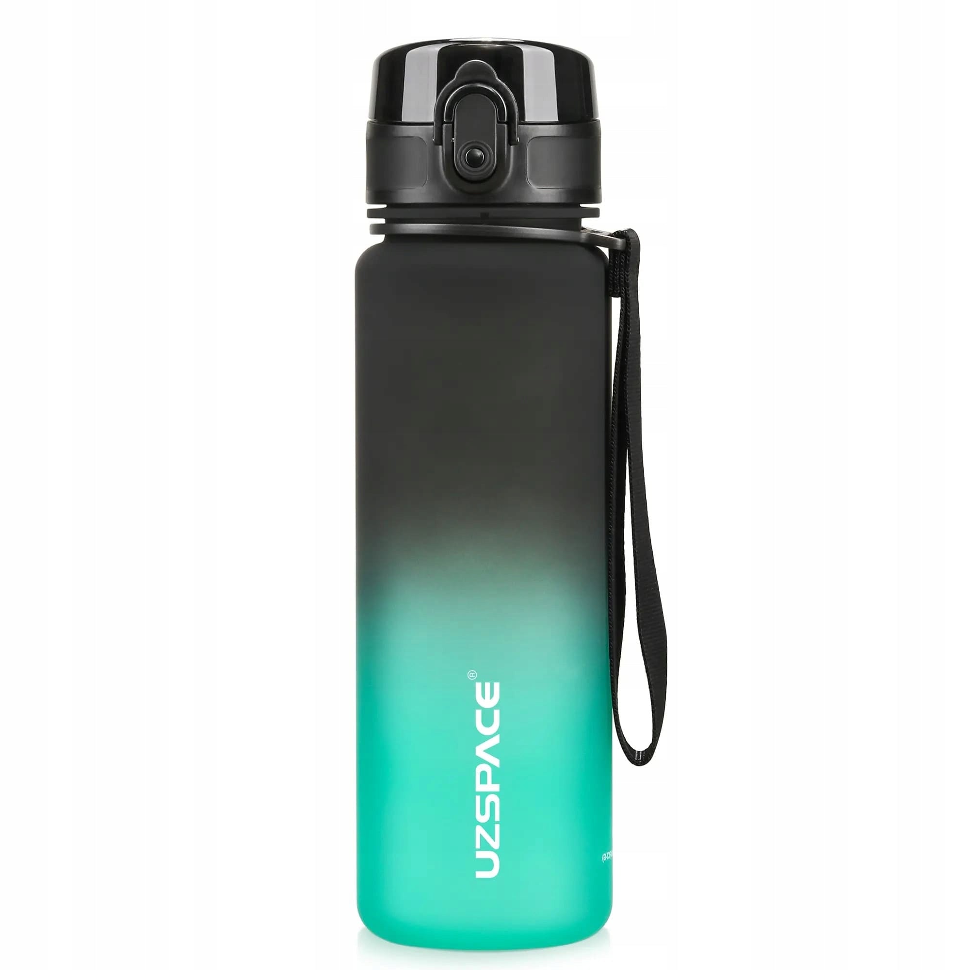 Water bottle sports motivational tritan Uzspace 500 ml green Manufacturer code 3026-3300