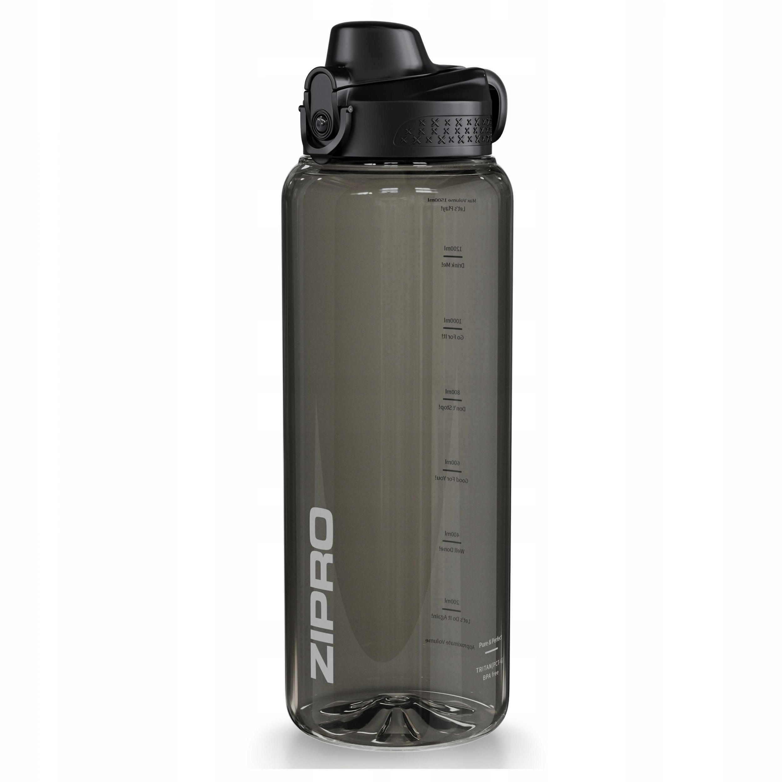 Water bottle sports water bottle BPA free Tritan scoop 1500 ml 1,5 l Zipro