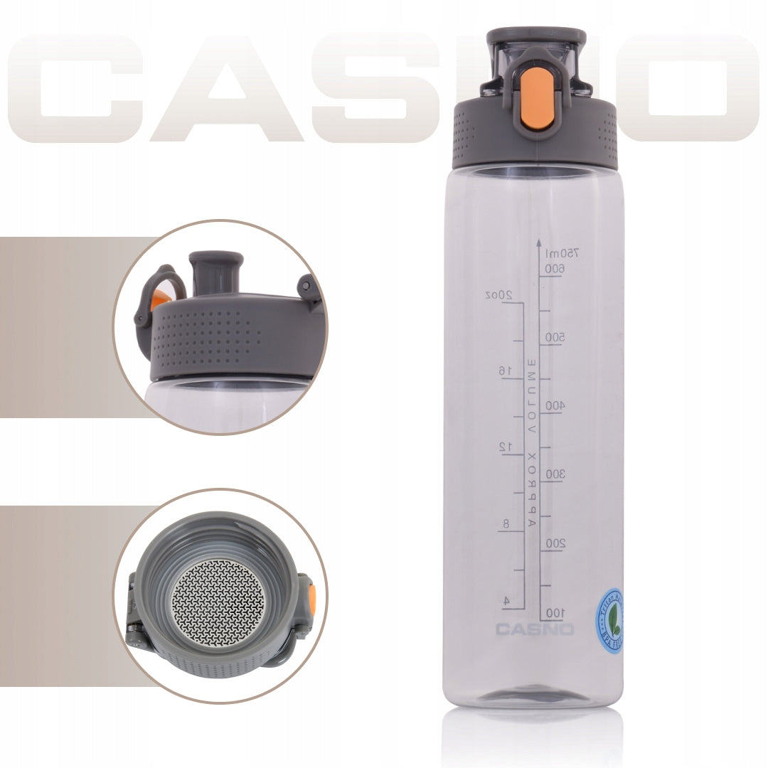 Water bottle tritan BPAfree 750 ml Additional features mouthpiece BPA-free
