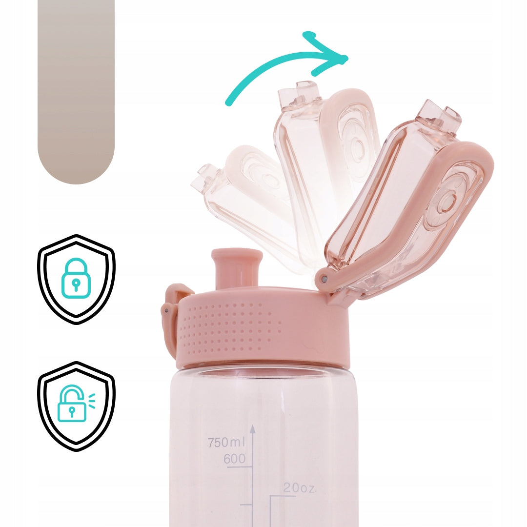 Water bottle tritan BPAfree 750 ml Manufacturer code KXN-1216I