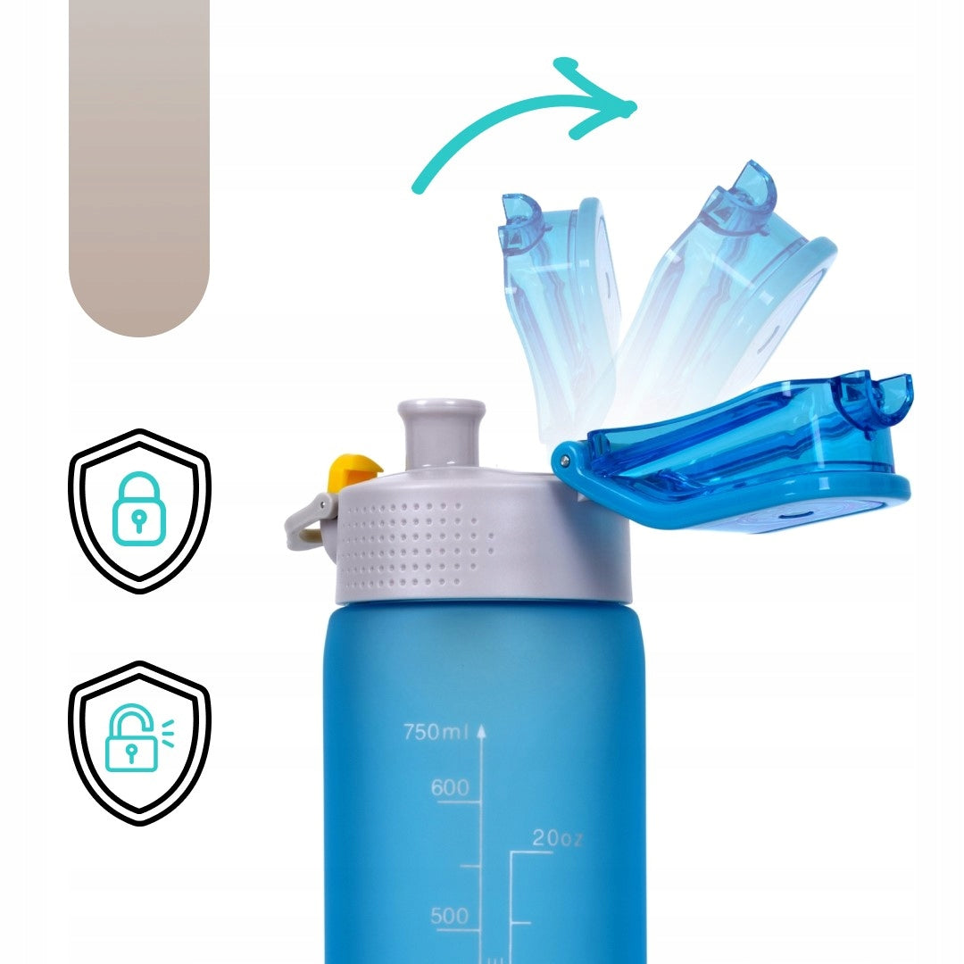 Water bottle tritan BPAfree 750 ml Volume 750 ml