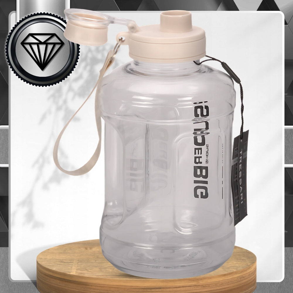 Water bottle water bottle LARGE 1600ml straw holder scoop airtight TRESSARI Volume 1600 ml